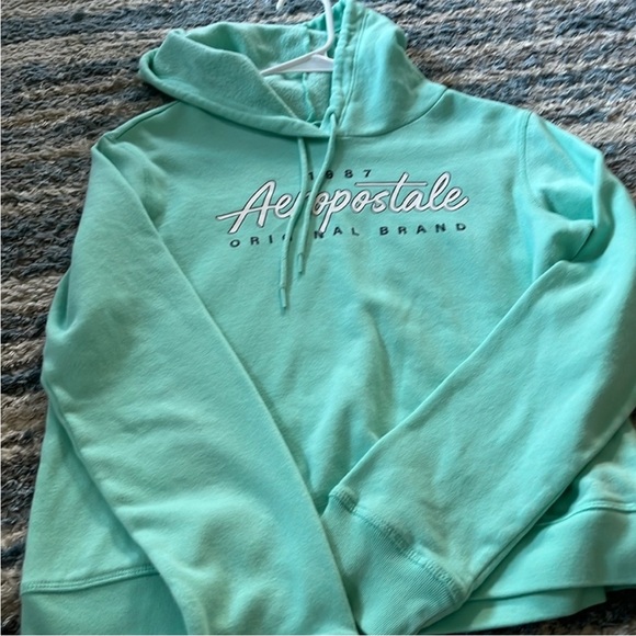 Aeropostale Tops - Aeropostale Light Teal Pullover